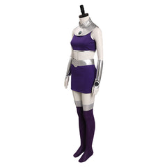 TV Teen Titans Starfire Cosplay Costume Dress Outfits Halloween Carnival Suits