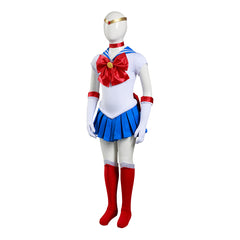 Kids Girls Sailor Moon Tsukino Usagi Dress Set Outfit Cosplay Costume Halloween Carnival Suit