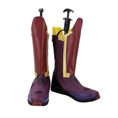 TV Wanda Vision 2021 Vision Brown Shoes Boots Cosplay Accessories Halloween Carnival Props