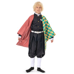 Kids Anime Uniform Outfit Tomioka Giyuu Cosplay Costume for Kids Children