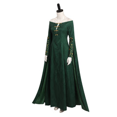 TV House Of The Dragon Alicent Hightower Cosplay Costume Green Dress Outfits Halloween Carnival Suit