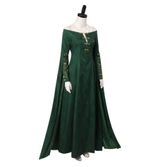 TV House Of The Dragon Alicent Hightower Cosplay Costume Green Dress Outfits Halloween Carnival Suit
