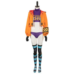 One Piece York Orange Sexy Outfits Cosplay Costume Halloween Carnival Suit