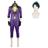 Anime Suicide Squad ISEKAI (2024) Joker Purple Outfits Cosplay Costume Halloween Carnival Suit