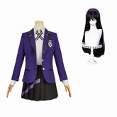 Mobile Suit Gundam GQuuuuuuX (2025) Nyaan Purple Uniform Skirt Outfits Cosplay Costume