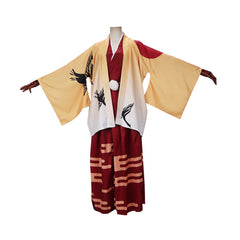 Anime Nakahara Chuuya Yellow Kimono Outfits Cosplay Costume Halloween Carnival Suit