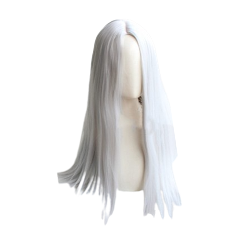 TV The Witcher Geralt White Wigs Cosplay Accessories Halloween Carnival Props