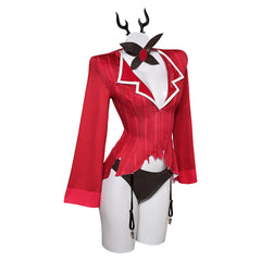 TV Hazbin Hotel (2024) Alastor Sexy Lingerie For Women Cosplay Costume Outfits Halloween Carnival Suit