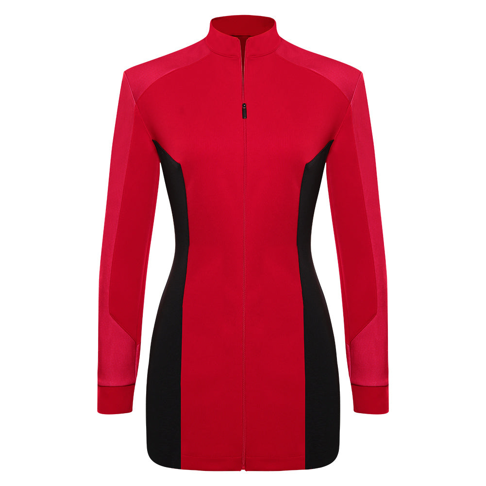 Star Trek:Strange New World S1 Nyota Uhura Cosplay Costumes Shirt Brooch Outfits Halloween Carnival Suit