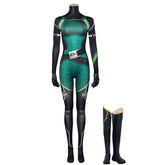 Valorant Viper Cosplay Costume Jumpsuit Outfits Halloween Carnival Suit