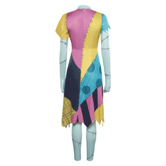 Movie The Nightmare Before Christmas Sally Set Outfits Cosplay Costume Halloween Carnival Suit