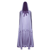 Movie Wish 2023 Asha Purple Cloak Outfits Cosplay Costume Halloween Carnival Props Suit