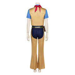 Movie Princess Peach: Showtime! 2024 Brown Cowboy Set Outfits Cosplay Costume Halloween Carnival Suit