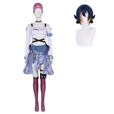 Overwatch Kiriko Le Sserafim White Set Outfits Cosplay Costume Carnival Suit