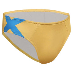 Mv Rivals (2025) Iron Fist Yellow Swimsuit Swimming Trunks Outfits Cosplay Costume