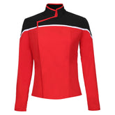 Star Trek: Lower Decks Season 1-Men‘s Uniform Shirt Top Only Cosplay Costume
