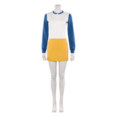 One Piece Live-action 2 (2026) Nami White Blue Long Sleeves Set Outfits Cosplay Costume