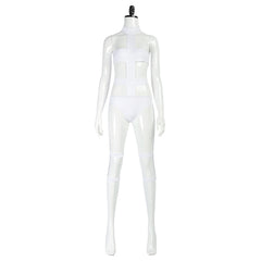 The Fifth Element Leeloo White Bandage Jumpsuit Retro Outfits Cosplay Costume