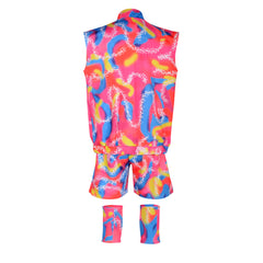 2023 Barbie Ken Retro Sprotwear Outfit Cosplay Costume Halloween Carnival Suit