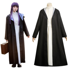 Anime Frieren: Beyond Journey’s End Fern White Dress Set Outfits Cosplay Costume Halloween Carnival Suit
