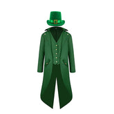 Steampunk Retro St. Patrick‘s Day Cosplay Costume Outfits Halloween Carnival Suit