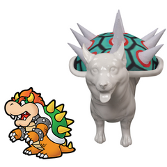 The Super Mario Bros. Movie Bowser Koopa Dog Pet Clothing Cosplay Costume Outfits Halloween Carnival Suit