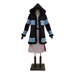 Fire Force Season 3 (2025) Princess Hibana Coat Dress Uniform Set Outfits Cosplay Costume