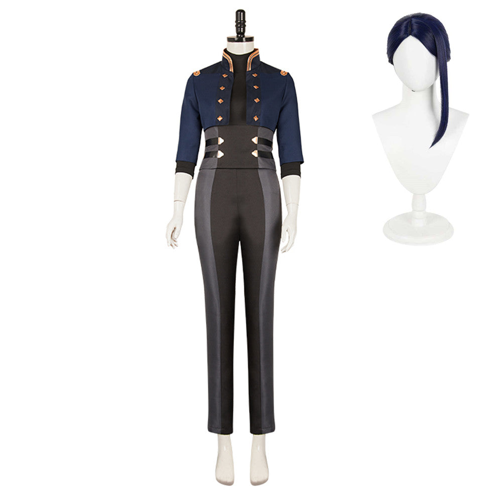 Arcane: League Of Legends 2 (2024) Caitlyn High Waist Outfits Cosplay Costume