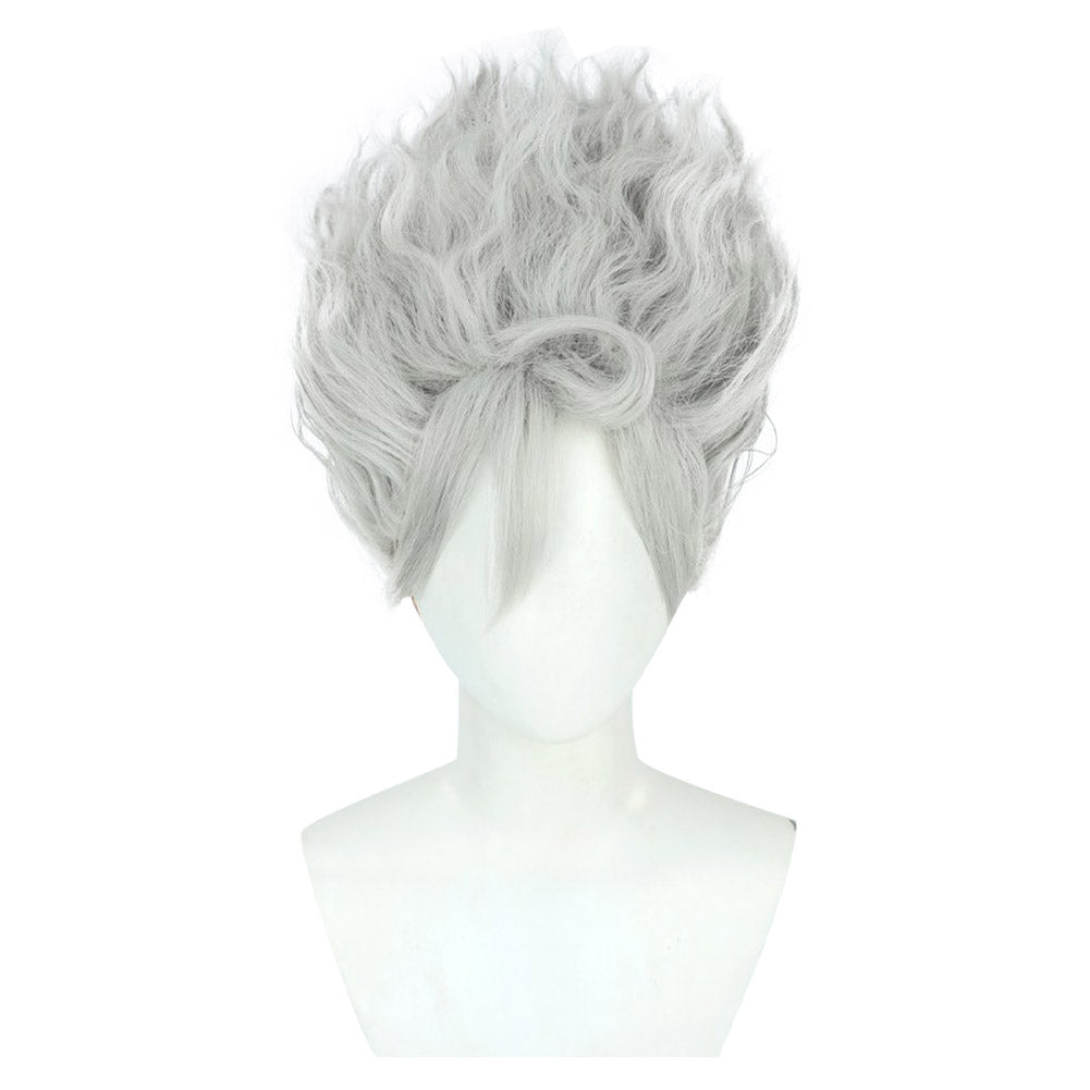 Anime One Piece Nika Luffy White Wig Cosplay Heat Resistant Synthetic Hair Halloween Carnival Props