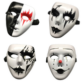 Horror Clown Masks Set Cosplay Helmet Masquerade Halloween Party Props Dance performance Mask