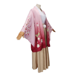 Nakajima Atsushi Pink Kimono Outfits Cosplay Costume Halloween Carnival Suit