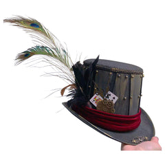 Alice In Wonderland Hat Johnny Depp Mad Hatter Cap Halloween Carnival Props