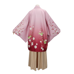 Anime Nakajima Atsushi Pink Kimono Outfits Cosplay Costume Halloween Carnival Suit