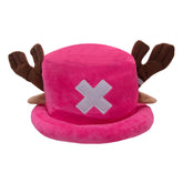 Anime One Piece Tony Tony Chopper Cotton Hat Cosplay Accessories Halloween Carnival Props