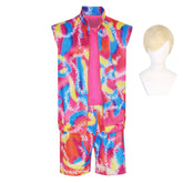 2023 Barbie Ken Cosplay Costume Retro Sprotwear Outfit Halloween Carnival Suit