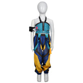 Kids Children KPop Demon Hunters (2025) Huntrix Rumi Mira Zoey Yellow Outfits Cosplay Costume