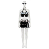 Mv Rivals Black Cat Urban Predator Top Skirt Set Outfits Cosplay Costume