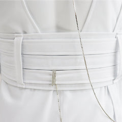 Alien Stage Luka White Suit Set Stage Performance Outfits Cosplay Costume