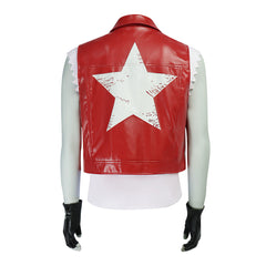 Tekken 8 Terry Bogard Red Jacket Hat Gloves Set Outfits Cosplay Costume