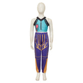 Kids Children KPop Demon Hunters (2025) Huntrix Rumi Mira Zoey Printed Simple Outfits Cosplay Costume