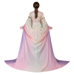 Padme Amidala Pink Lake Dress Outfits Cosplay Costume Carnival Suit