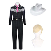 2023 Barbie Ken Western Cowboy Cosplay Costume Outfits Halloween Carnival Suit