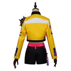 KPop Demon Hunters (2025) Rumi Yellow Jacket Set Outfits Cosplay Costume