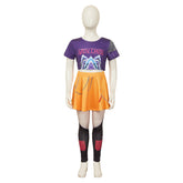 Kids Children KPop Demon Hunters (2025) Huntrix Rumi Mira Zoey Printed Simple Outfits Cosplay Costume