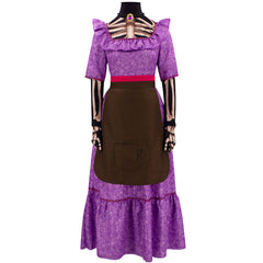 CoCo Imelda Rivera Purple Dress Outfits Cosplay Costume Halloween Carnival Suit