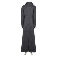 28 Years Later (2025) Isla Gray Coat Dress Scarf Set Outfits Cosplay Costume