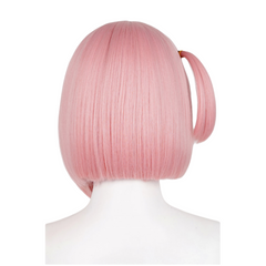Game Genshin Impact Charlotte Pink Wigs Cosplay Accessories Halloween Carnival Props