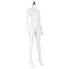 The Fifth Element Leeloo White Bandage Jumpsuit Retro Outfits Cosplay Costume