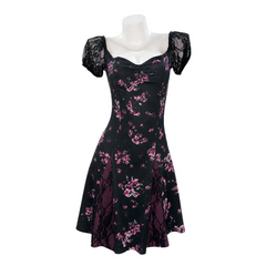 Obsession (2026) Nikki Freeman Black Purple Dress Outfits Halloween Cosplay Costume