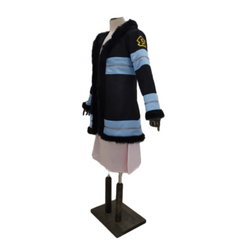 Fire Force Season 3 (2025) Princess Hibana Coat Dress Uniform Set Outfits Cosplay Costume